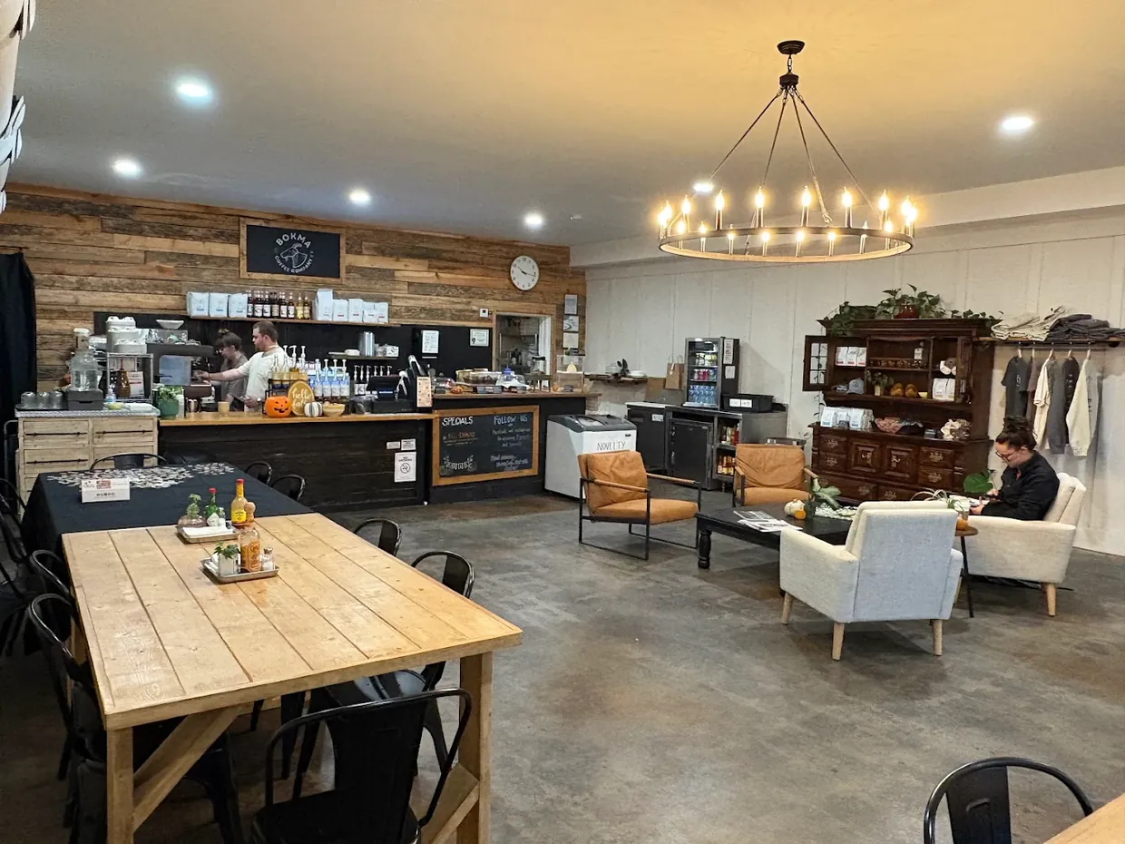 Inside Bokma Coffee Company