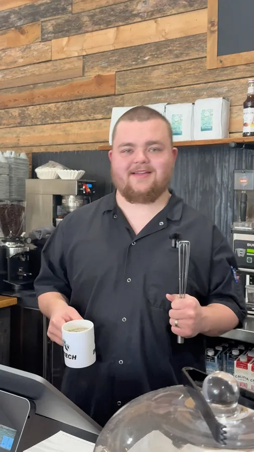 A Bokma barista at work